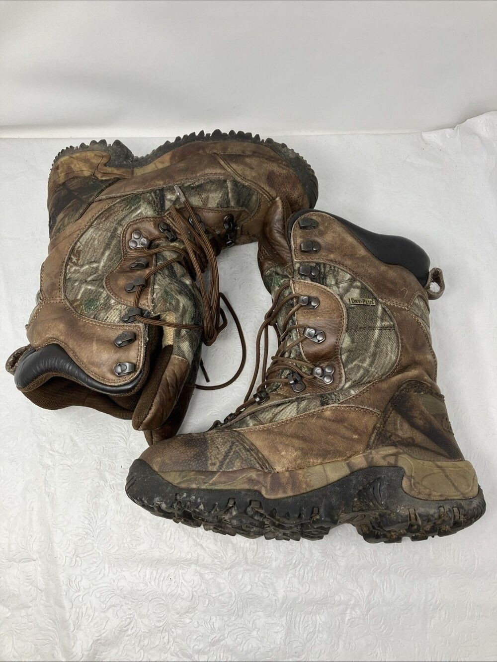 Cabela's Insulated Ultra Thinsulate Dry Plus Camo Hunting Snow Boots Mens 8M